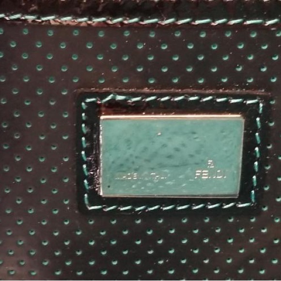 Fendi satchel handbag 18 l x 8 w x 13 h - Picture 2 of 5